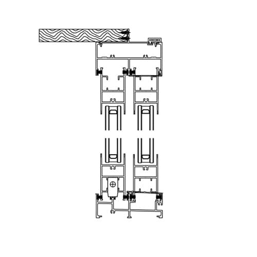 100 Series Sliding Door